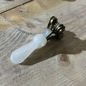 (A) LEVA LEVA INTERRUTTORE TRASPARENTE FIAT BALILLA -1100 A B E ELR 500 A B C TOPOLINO 600 NUOVO