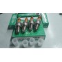 KIT 4 CANDELE LUCAS A TRE PUNTE CODICE BOSCH WR7DTC - NGK BPR6ET -POISIZIONE ORIG.