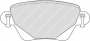 FDB1416 - PASTIGLIE FRENO POSTERIORI FORD MONDEO - JAGUAR X TYPE CASSA 55/A