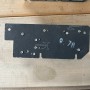 (A)CIRCUITO STAMPATO FANALE POSTERIORE SINISTRO CON PORTALAMPADE FIAT 127 SX