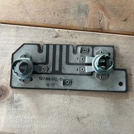 (A)CIRCUITO STAMPATO FANALE POSTERIORE DESTRO CON PORTALAMPADE FIAT 127