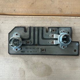 (A)CIRCUITO STAMPATO FANALE POSTERIORE DESTRO CON PORTALAMPADE FIAT 127