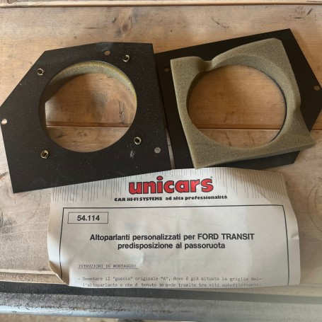 (A)PREDISPOSIZIONE AL PASSORUOTA ALTOPARLANTI FORD TRANSIT 1986