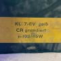 (A)LAMPEGGIANTE HELLA KL 7 6V 45W PER MEZZI DI SERVIZIO NUOVO