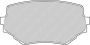 FDB1565 - PASTIGLIE FRENO ANTERIORI SUZUKI VITARA DISPONIBILI FERODO FDB 1565CASSA 60/A