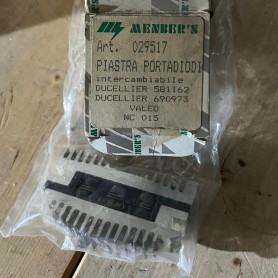 (A) PIASTRA PORTADIODI PONTE RADDRIZZATORE INTERCAMBIABILE