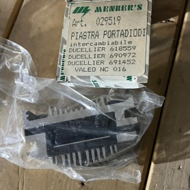 (A) PIASTRA PORTADIODI PONTE RADDRIZZATORE INTERCAMBIABILE