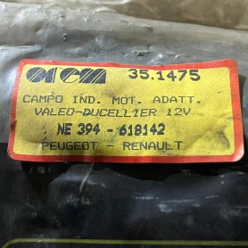 (A) CAMPO INDUTTORE MOTORINO ADATTABILE VALEO DUCELLIER 12V PEUGEOT/RENAULT