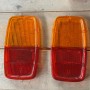 (A)COPPIA Fanale Posteriore Dx/Sx Bedford TRANSPORTER