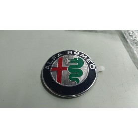 FREGIO LOGO STEMMA ANTERIORE ORIGINALE ALFA ROMEO DIAMETRO 75 GIULIETTA MITO TONALE NUOVO 50541293 CASSA 190/A