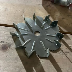 (A) VENTOLA RAFFREDDAMENTO ALTERNATORE PER AUTO D'EPOCA 0151