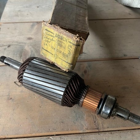 (A) Indotto dinamo volkswagen Maggiolino 1200cc 6v 1104012906/908 BOSCH