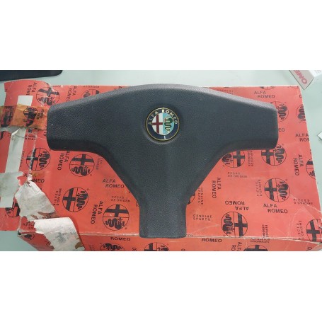 PULSANTE VOLANTE CLAXON CENTRALE ALFA ROMEO 164 ORIGINALE ALFA ROMEO CASSA 93/A