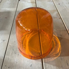 (A) Calotta Plastica Ricambio Per Lampeggiante 35.400 006030 arancione COBO