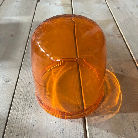 (A) Calotta Plastica Ricambio Per Lampeggiante 35.400 006030 arancione COBO
