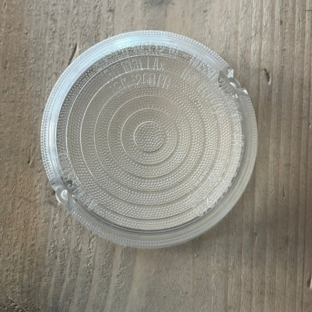 (A) plastica FANALE LUCE RETROMARCIA FIAT 1300, 1500 POSTERIORE INCOLORE ALTISSIMO