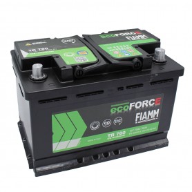 BATTERIA 70AH FIAMM SART E STOP TR760 EFB