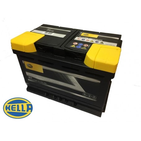 BATTERIA AUTO 60AH EN 540A 12V HELLA