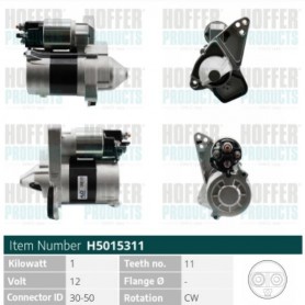 H5015311 - MOTORINO AVVIAMENTO SMART 453 RENAULT DACIA DISP. HOFFER