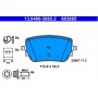 603885 - SERIE PATTINI FRENO POSTERIORI MERCEDES CLASSE A W177 - CLA X118 - GLA H247 ECC. DISP. ATE