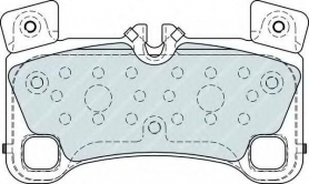 pastiglie freno anteriori - ferodo