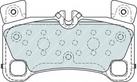 pastiglie freno anteriori - ferodo