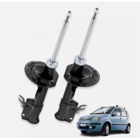 COPPIA AMMORITZZATORI ANTERIORI FIAT PANDA 169 DAL 2003 DISP. ASHIKA JAPANPARTS