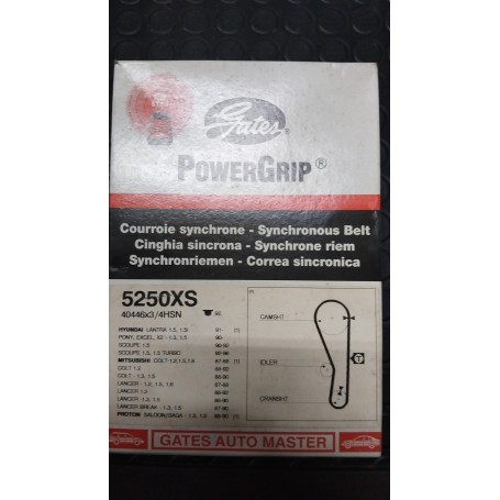 94444 - CINGHIA DISTRIBUZIONE HYUNDAI LANTRA 1.5 MITSUBISHI COLT 1.2 1.5 1.6 PROTON SALOON/SAGA 5250XS GATES