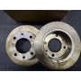 COPPIA DISCHI FRENO POSTERIORI CITROEN BX 1.9 GTI DISP. PILENGA SCAFF. 327
