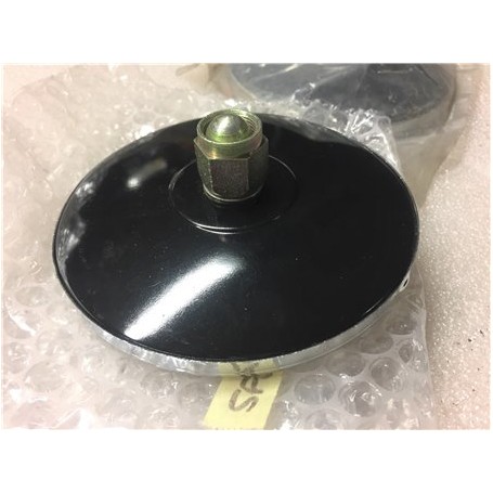 Specchio Retrovisore 110mm Nero - Cromato Tondo 600T 850T 900T/E 238 241 615 Fiat IVECO OM CASSA 204/A