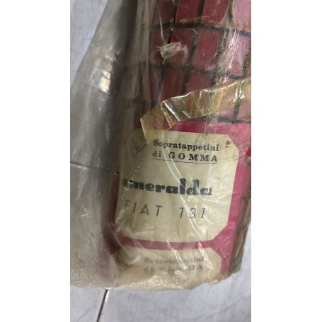 SERIE TAPPETI IN GOMMA FIAT REGATA PREFORMATI ORIGINALI DELL'EPOCA