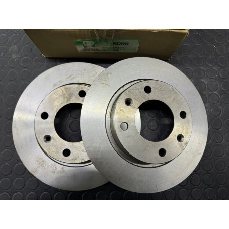 COPPIA DISCHI FRENO POSTERIORI PEUGEOT 405 SCAFF. 331