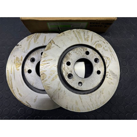 COPPIA DISCHI FRENO ANTERIORI RENAULT 21 SCAFF. 329