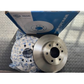 COPPIA DISCHI FRENO ANTERIORI IVECO DAILY VI DISP. HELLA PAGID SCAFF. 332