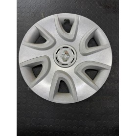 COPRICERCHIO - COPPARUOTA DIAMETRO 15" DISPOBILE PER RENAULT CAPTUR COD ORIG 5753/5LC POSIZIONE ORIGINALE