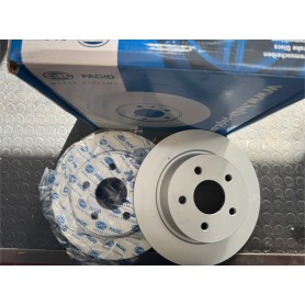 COPPIA DISCHI FRENO POSTERIORI FORD C-MAX - GRAND C-MAX - KUGA - TRANSIT DISP. HELLA PAGID SCAFF. 333