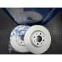COPPIA DISCHI FRENO ANTERIORI FIAT STILO - LANCIA DELTA - ALFA ROMEO MITO DISP. HELLA PAGID SOTTO SCAFF. 334