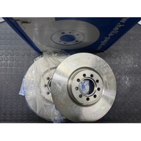 COPPIA DISCHI FRENO ANTERIORI IVECO DAILY DAL '05 DISP. HELLA PAGID SOTTO SCAFF. 334