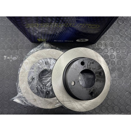 COPPIA DISCHI FRENO ANTERIORI FORD FIESTA IV - FORD KA DISP. SIGMAUTO SOTTO SCAFF. 339