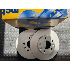 COPPIA DISCHI FRENO ANTERIORI DACIA DUSTER RENAULT MEGANE DISP. METELLI SOTTO SCAFF. 339