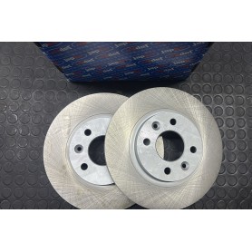 COPPIA DISCHI FRENO RENAULT DACIA DISP. JAPKO SOTTO SCAFF. 339