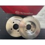 COPPIA DISCHI FRENO ANTERIORI NISSAN MICRA II DISP. BREMBO - METELLI - PILENGA SOTTO SCAFF. 339