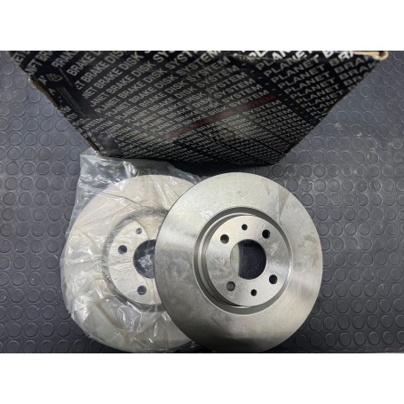 COPPIA DISCHI FRENO ANTERIORI ALFA ROMEO 145/146 - FIAT MULTIPLA - FIAT PUNTO - LANCIA DEDRA DISP. PLANET SCAFF. 339