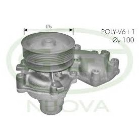 POMPA ACQUA FIAT 1.4 1-6 - 1.9 D