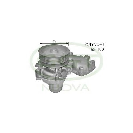POMPA ACQUA FIAT 1.4 1-6 - 1.9 D