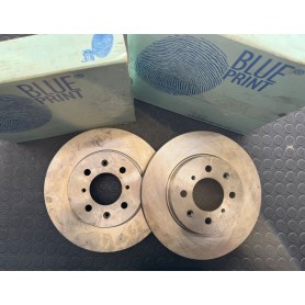 COPPIA DISCHI FRENO ANTERIORI HONDA JAZZ DISP. BLUEPRINT SCAFF. 326