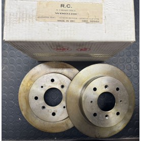 COPPIA DISCHI FRENO POSTERIORI ROVER 820 - 825 - 827 SCAFF. 334