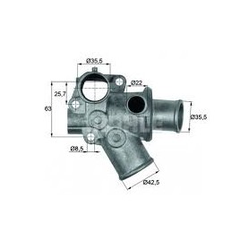 TERMOSTATO ALFA ROMEO 145 -155 FIAT TEMPRA TIPO DELTA DEDR 1.9 TD FIAT 7614475 SCAFF.D PIAN.15