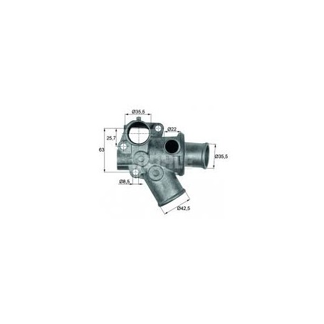 TERMOSTATO ALFA ROMEO 145 -155 FIAT TEMPRA TIPO DELTA DEDR 1.9 TD FIAT 7614475 SCAFF.D PIAN.15
