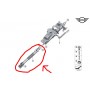 ALBERO COMANDO STERZO MINI COUNTRYMAN F60 DISP. ORIGINALE BMW NUOVO SCAFF. DIETRO PIAN. 1